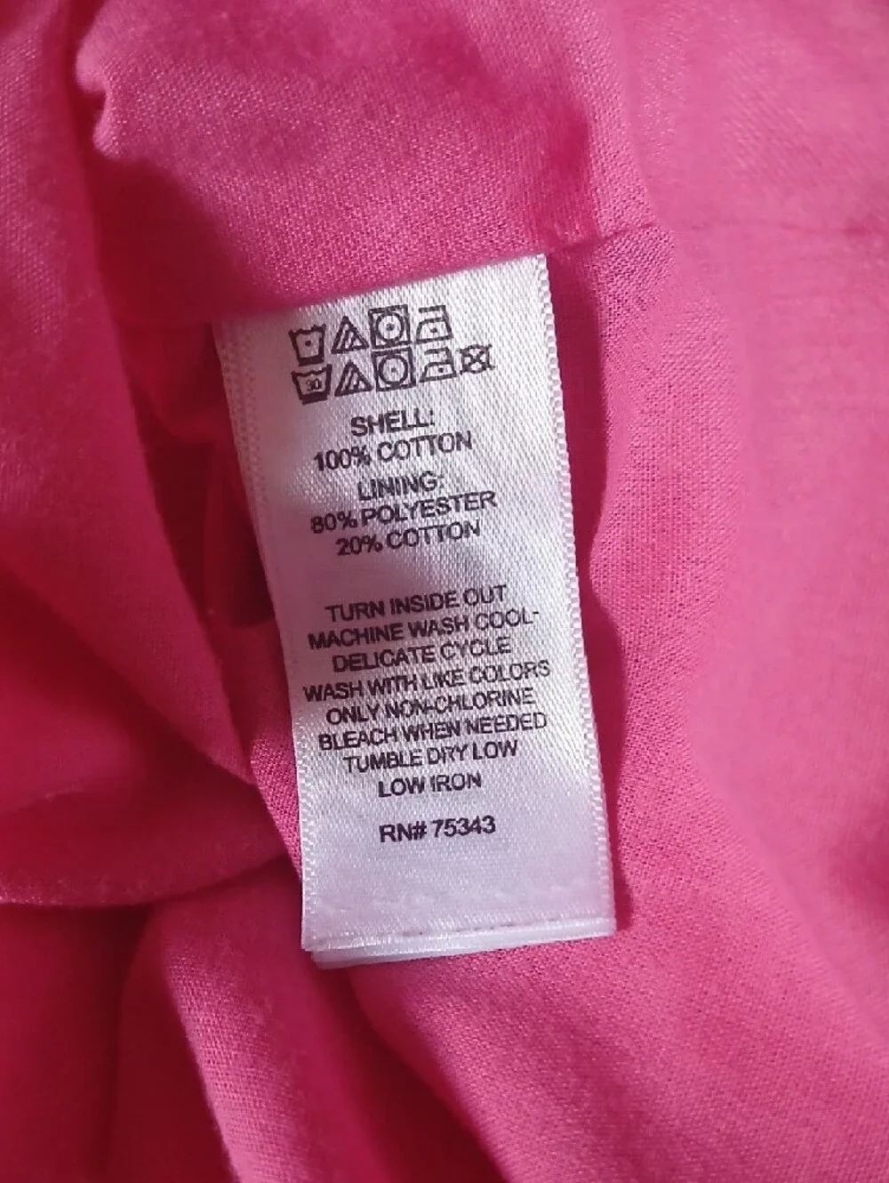 Max Studio Pink Button-Front Ruffle Dress with Lace Trim Girls SZ 3T